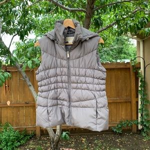 Michael Kors Grey Puffy Vest